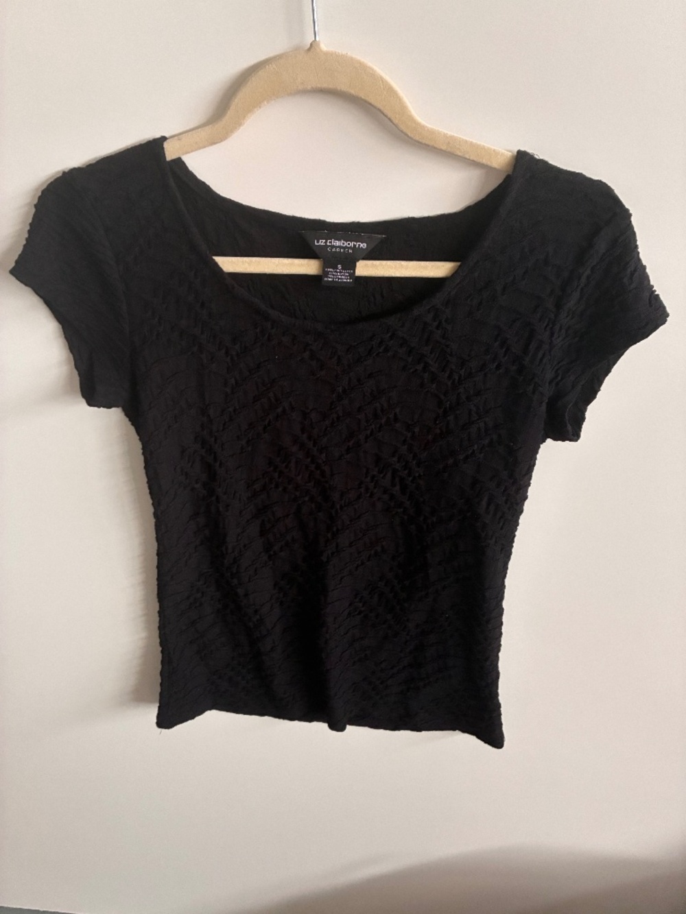 Liz Claiborne Career size small black top